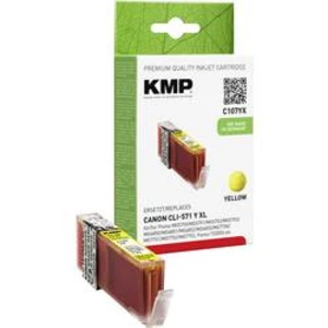 Ink náplň do tiskárny KMP C107YX 1569,0009, kompatibilní, žlutá