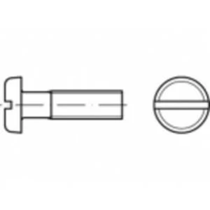 Šrouby s plochou hlavou TOOLCRAFT TO-5360619, N/A, M6, 30 mm, nerezová ocel, 200 ks