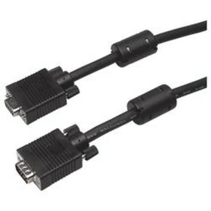 VGA kabel Bachmann [1x VGA zástrčka - 1x VGA zástrčka] černá 3.00 m