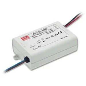 LED driver konstantní proud Mean Well APC-25-500, 25.2 W (max), 0.5 A, 15 - 50 V/DC