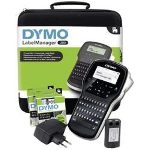 Sada štítkovače DYMO LabelManager 280 v kufříku, vhodná pro pásky D1 6 mm, 9 mm, 12 mm