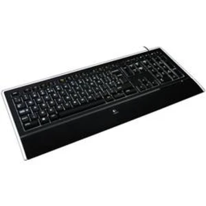 Klávesnice Logitech K740 Illuminated Keyboard, s podsvícením, černá