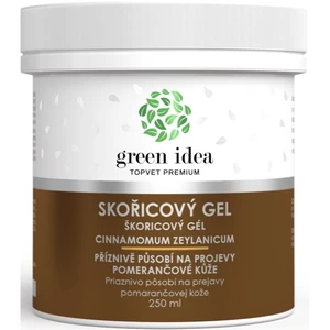 Green Idea Skořicový gel masážní gel 250 ml