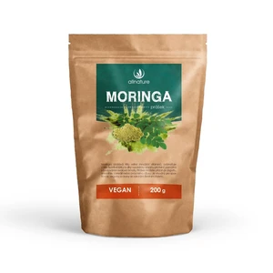 Allnature Moringa Prášok Raw 200g