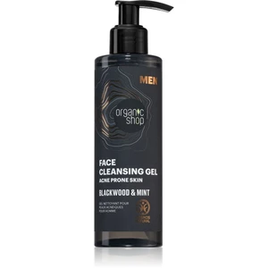 Organic Shop Men Blackwood & Mint čisticí gel pro muže 200 ml