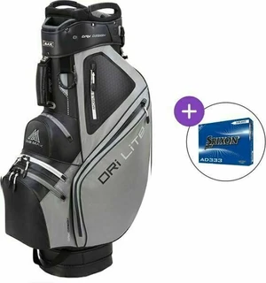 Big Max Dri Lite Sport 2 SET Grey/Black Cart Bag