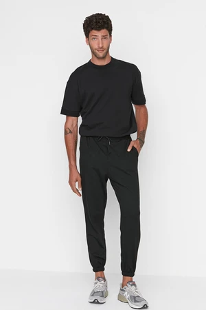 Trendyol Black Men's Basic Oversize Fit Sweatpants. Sweatpants.