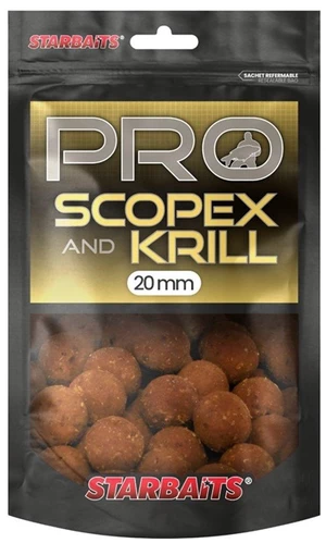 Starbaits boilie scopex krill - 200 g 20 mm