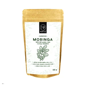 NATU Moringa prášek 130 g BIO