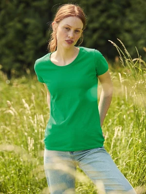 Valueweight Fruit of the Loom Green T-shirt