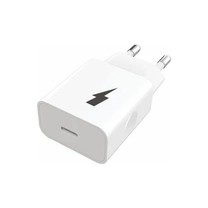 Nabíjačka WG 1x USB-C s Power Delivery 20W, biela