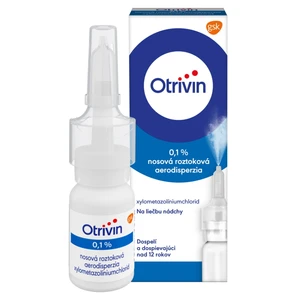 OTRIVIN 0,1% nosová roztoková aerodisperzia 10 ml