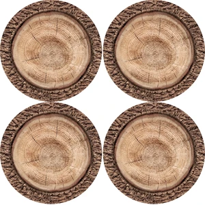 Bertoni Home Unisex's 4 Round Table Pads Set Robina