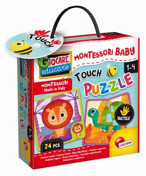 Liscianigioch Montessori Baby Touch - Puzzle 24 ks