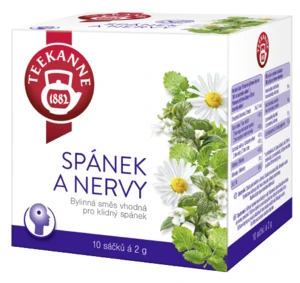 TEEKANNE Spánek+nervy bylinný čaj 10 x 2 g