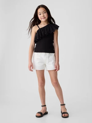 GAP Kids' denim stride shorts - Girls