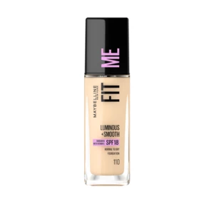 Maybelline Fit me Luminous + Smooth odstín 110 Porcelain make-up 30 ml