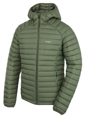 Men's down jacket HUSKY Dreeser M khaki