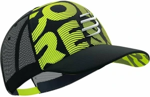 Compressport Trucker Flash Negru/Galben Florescent Șapcă