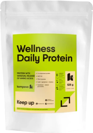 KOMPAVA Wellness Protein Daily kokos a čokoláda 525 g