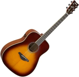 Yamaha FG-TA Brown Sunburst Guitare Dreadnought acoustique-électrique