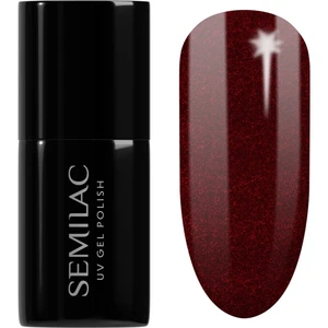 Semilac UV Hybrid X-Mass gélový lak na nechty odtieň 306 Divine Red 7 ml