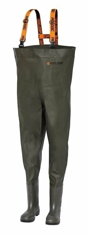 Prologic Avenger Chest Waders Cleated Verde L Cizmă piept, Cizmă șold, Salopetă