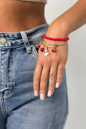 Christmas Snowman Bracelet