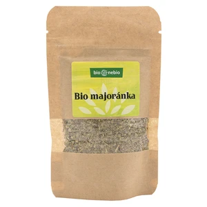 BIO NEBIO Majorán drhnutý sáčok BIO 10 g