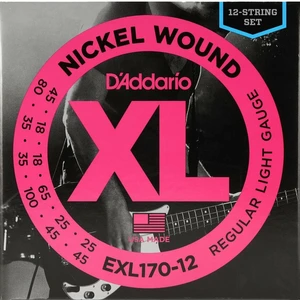 D'Addario EXL170-12 Cordes de basses