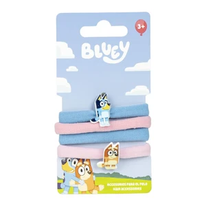 HAIR ACCESSORIES HAIR TIE 4 PIECES BLUEY