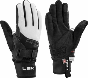 Leki PRC ThermoPlus Shark Women Black/White 7,5 Guanti da sci