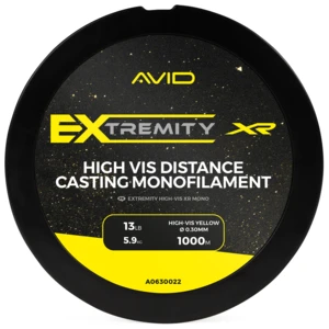 Avid carp vlasec extremity hi-vis xr mono 1000 m - 0,33 mm 6,8 kg