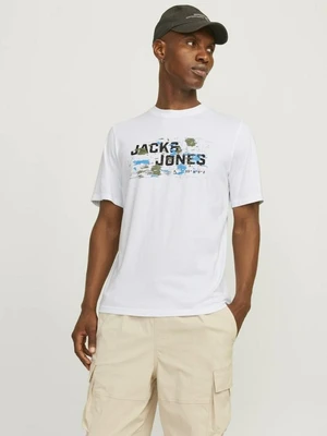 Jack & Jones Outdoor Triko Bílá