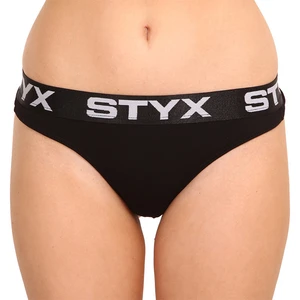 Women's thong Styx sports rubber