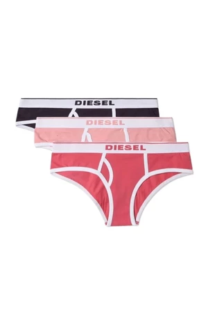 Diesel Panties - UFPNOXYTHREEPACK UNDERPANTS raspberry-salmon-dark purple