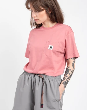 Tričko Carhartt WIP W' S/S Pocket T-Shirt Dusty Rose