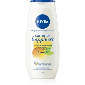 NIVEA Summer Happiness Orange & Avocado Oil vyživujúci sprchový gél 250 ml