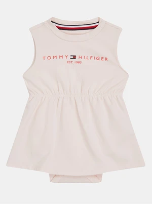 Světle růžové holčičí šaty Tommy Hilfiger - Holky