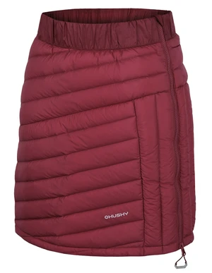 Husky  Frozy L faded bordo, XL Dámska páperová sukňa