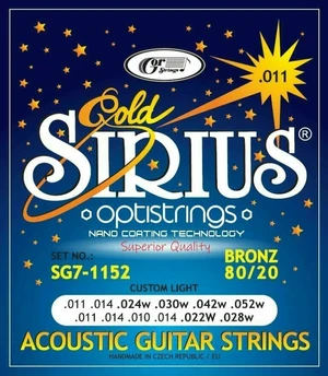 Gorstrings SIRIUS Gold SG7-1152 Cuerdas de guitarra