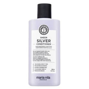 Maria Nila Sheer Silver Conditioner posilující kondicionér pro blond vlasy 300 ml