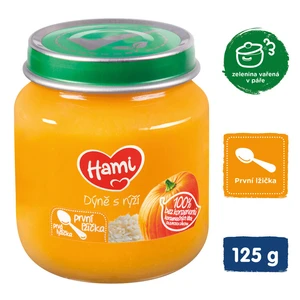 Hami Dýně s rýží první lžička 125 g