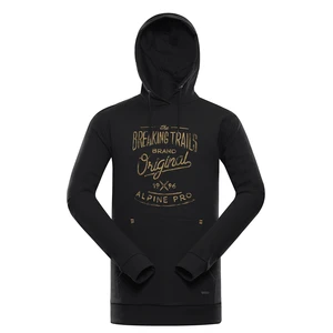 Men's cotton sweatshirt ALPINE PRO KYTOR black