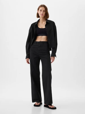 GAP High Stride Wide Leg Trousers - Ladies