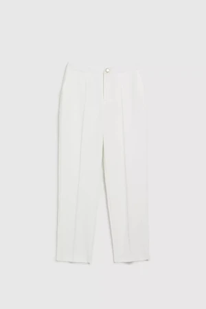 Women's trousers MOODO - white