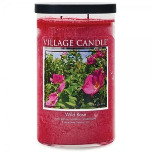 Village Candle Vonná sviečka v skle Wild Rose 538 g