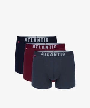 Men's boxers ATLANTIC 3Pack - multicolor