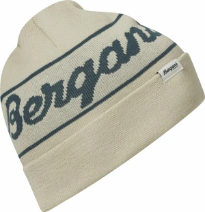 Bergans Logo Beanie Chalk Sand/Orion Blue UNI Zimowa czapka