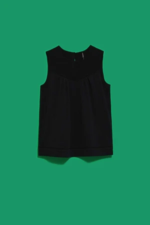 WOMEN'S TOP L-TS-4080 BLACK